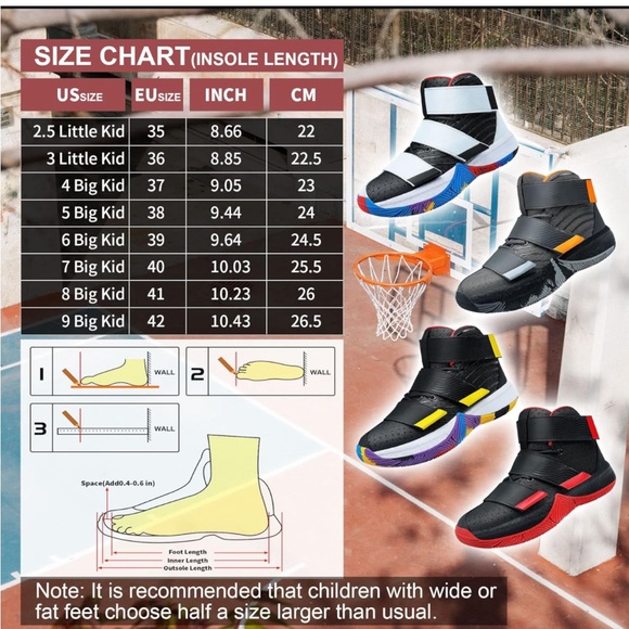 Boy's👦🏻Running🏃♂️,Basketball🏀Or Tennis🎾Non-Slip Sneakers👟Sz 9 Big Kid👦🏻 - Picture 3 of 16